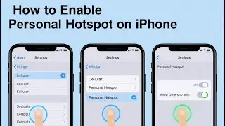 Sida loo furo Hotspot-ka iPhone-ka markuu kuu diido (Full Setup 2024)