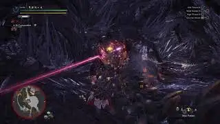 Monster Hunter World PC - Fiendish Tower DPS set vs Tempered Nergi