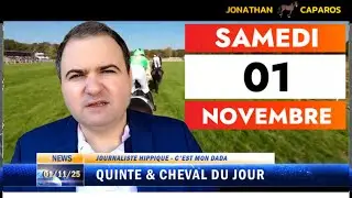 QUINTE & CHEVAL DU JOUR 01 11 25 : 608 Impala de Val (R1)