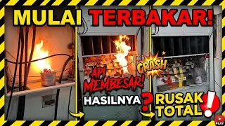 Demo installasi anti kebakaran semi automatic based on liquid gas VISAR FIRE