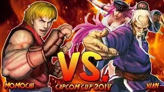 ULTRA STREET FIGHTER IV | Capcom Cup 2014 Finals: RZR Xian (Poison/Gen) vs. EG Momochi (Ken)