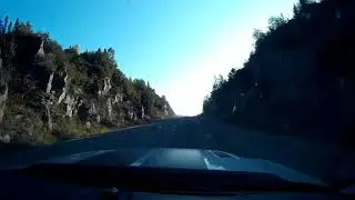 Pass&eacute; proche route 389