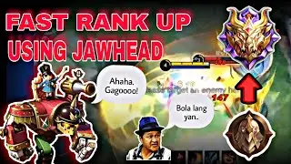 FAST RANK UP USING JAWHEAD | TUTORIAL | FUNNY TUTORIALS | MLBB 2021