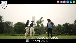 How to take stance? | #CricketTutorial | Batting Tips | Batting Basics | CAS |  HINDI | Part II