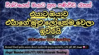 ඔයාගේ හිතේ ඉන්න කෙනා ඔයාට ඇත්තටම ආදරේ කරනවද 🌹♥️Miss නොකර දැන්නම දැන ගන්න💎 💯🎀#love #1111 #lovetarot 