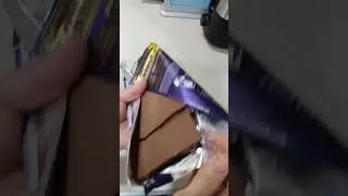 Milk chocolate bar #wow #yummy #shortsvideo