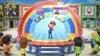 Wii Party U Mii Fashion Plaza Cole vs Rui lin vs Bowen