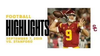 Football: USC 45, Stanford 20 - Highlights 9/7/2019