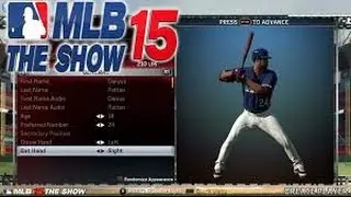 MLB 15 The Show RTTS #1