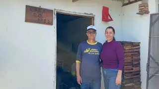 SÍTIO NO PÉ DA SERRA, ONDE ADOÇAM TUDO COM O MEL QUE TIRAM NA PROPRIEDADE.