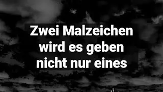 Zwei Malzeichen des Antichristen/Tieres wird es geben nicht nur eines - Der Antichrist