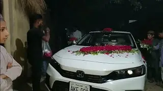 Punjab Wedding Baraat, Dulha Car ki Sajawat | New Challenges Boys