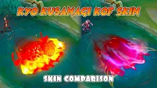 Valir Kyo Kusanagi KOF Skin Comparison | MLBB