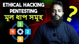 How Ethical Hackers Work? Steps of Penetration Testing - Explained In Bangla!