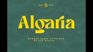 Algaria Font Download