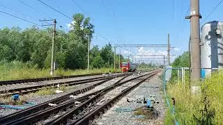 Рельсовый автобус РА1-0027 №6957/6958 Луга - Великий Новгород