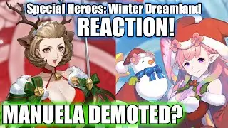 MANUELA IS 4*??? Mirabilis Out of Nowhere! | Special Heroes: Winter Dreamland Banner Reaction! [FEH]