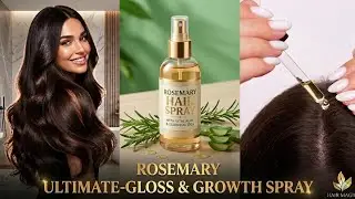 Rosemary Hair Spray 🌿 | Hair Growth & Hair Fall Control✨ | Natural Remedy for shiny Healthy Hair  