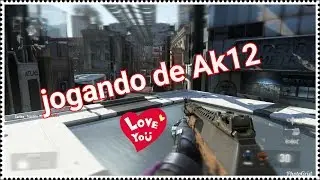 CALL OF DUTY AW JOGANDO COM A AK12 SERA QUE ELA &Eacute; MELHOR QUE A DO COD GHOST?
