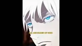 The Moment all got scared of Gojo..but yuji 🗿🔥[JJK/ANIME MANGA] #edit #yuji #gojo