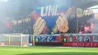 MIEDŹ LEGNICA - Zagłębie Lubin (02.09.2018) oprawa i doping