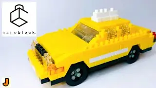 ナノブロック ニューヨークタクシー アメリカ シリーズ 組み立て / nanoblock NEW YORK TAXI USA series NBH_114 build