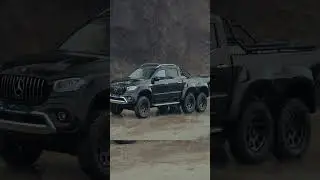 Mercedes-Benz X-Class 6 Wheeler 2018 г.#MercedesBenz #BLaCK #XClass #Style #6Wheeler ##слава10rus