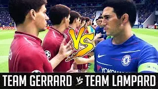 Team Gerrard VS Team Lampard - FIFA 19 Experiment