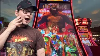 Colossal Win on KONG: SKULL ISLAND! Two bonuses! (2025 Game 65) #slots #casinogame #kong