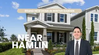 Brand New Home in Winter Garden Near Hamlin | Modern New Construction Tour