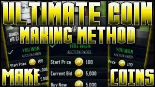 Insane glitch/hack coin making method|make bank| madden mobile 18