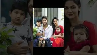 Allu Arjun family ❤️😘#alluarjunstatus #statusvideo #pushpa2 #pushpa