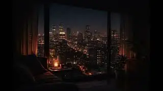 Still Nights 🌙 City at 2AM | Distant Traffic & Night Ambience