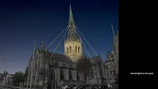 Salford Cathedral Restoration Project: Proposed External Lighting