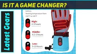 DINSVTA Kids Heated Ski Gloves: Game-Changing Warmth for Little Explorers!