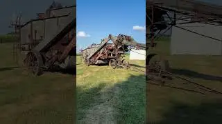 Getting Ready to do some Threshing #tractor #farmmachinery #farmequipment #farm #farming #fyp #f