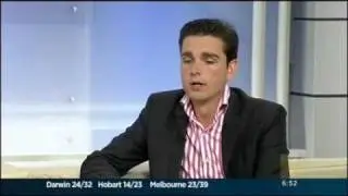 ABC2/24 News Breakfast Todays Papers with Thom Woodroofe 31/1/2011