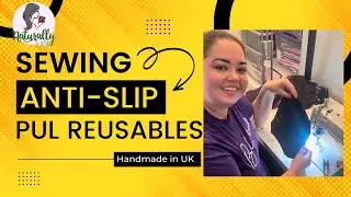 How do I sew PUL Anti-slip - Closing Reusable Sanitary pads
