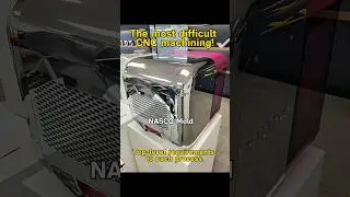 The most difficult CNC machining! #cnc #cncmachining