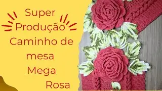 Mega Rosas de Crochê 🌹 Detalhes que Fazem a Diferença,Grande Encomenda de🌹