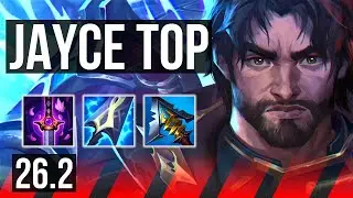 JAYCE vs WARWICK (TOP) | EUW Master | 26.2
