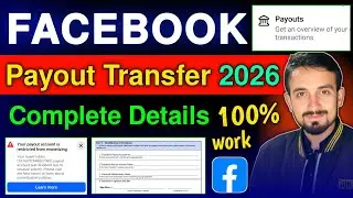 How to Transfer Facebook Payout Account | Facebook Earnings Source Transfer to another Payout