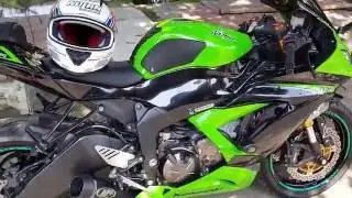 ZX6R 636 M4 GP slip on exhaust