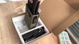 🔴✅✅ Phalanx all-in-one handheld 16 frequency 16 Antenna 16W Jammer up to 30m