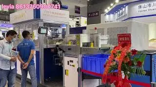 Chinaplas exhibition shows cutlery spoon/fork stack mold with full automation in Guangzhou China