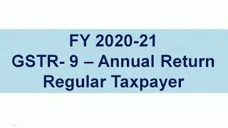 Annual Return latest updates for FY2020-21 || #GSTinTamil #GSTUpdatesinTamil #LearnGST