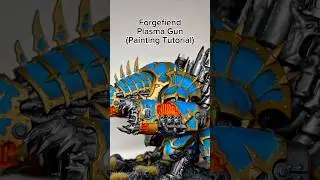 Thousand Sons Forgefiend Plazma Gun #warhammer #warhammercommunity #miniature #painting #tutorials