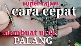 CARA CEPAT MEMBUAT UREK PALANG  KUAT DAN RAPIH