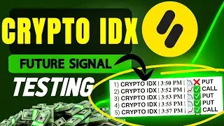 ⚡️BINOMO FUTURE SIGNAL TESTING VIDEO ।crypto idx live trading। crypto idx future signal