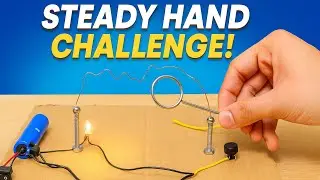 Can You Beat the Electric Wire Challenge? | DIY Steady Hand Game #diy #wire
